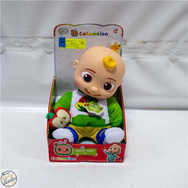 COCOMELON SNACKTIME ELECTRONIC PLUSH NEW
