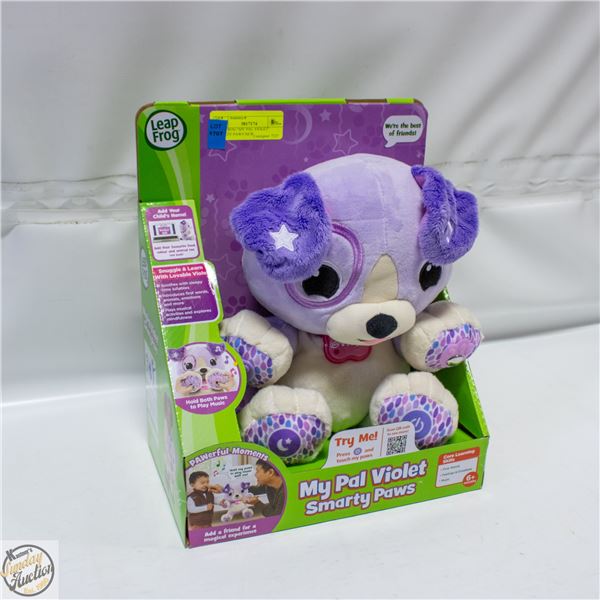 LEAPFROG "MY PAL VIOLET" SMARTY PAWS NEW