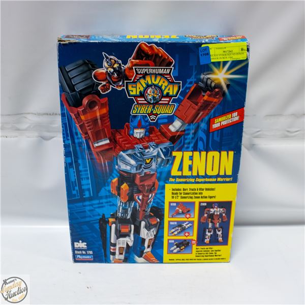 SAMURAI SYBER SQUAD ZENON WARRIOR IN BOX 1994