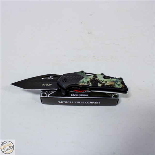 FLICKBLADE KNIFE: MILITARY THEMED