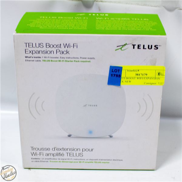 TELUS BOOST WIFI EXPANSION PACK NEW
