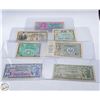 Image 1 : LOT OF 7 MILITARY PAYMENT CERTIFICATES.