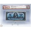 Image 1 : 1937 CANADA $5 BANKNOTE. COYNE-
