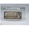 Image 1 : 1954 MP CANADA $100 BANKNOTE.