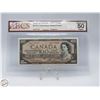 Image 1 : 1954 MP CANADA $100 BANKNOTE.