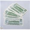 Image 2 : LOT OF 14 UNCIRCULATED 1973 CANADA $1