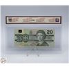 Image 2 : 1991 CANADA $20 BANKNOTE. THIESSEN-CROW