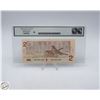 Image 2 : 1986 CANADA $2 BANKNOTE. THIESSEN-CROW