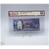 Image 1 : 2017 CANADA $10 BANKNOTE. WILKINS-POLOZ.