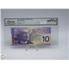 Image 1 : 2001 CANADA $10 BANKNOTE. KNIGHT-DODGE.