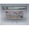 Image 2 : 1989 CANADA $10 BANKNOTE. THIESSEN-CROW