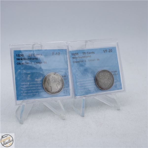 1896 OBVERSE 1 LARGE 96 AND 1896 OBVERSE