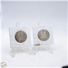 Image 2 : 1908 AND 1909 CANADA 50 CENTS SILVER COINS.