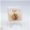 Image 1 : 1919 CANADA ONE CENT COIN. MS63