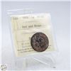 Image 1 : 1894 CANADA ONE CENT COIN. MS62
