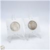 Image 2 : 1956 AND 1957 CANADA 50 CENTS SILVER COINS