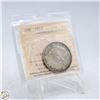Image 1 : 1914 CANADA 50 CENTS SILVER COIN. VG10.