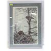 Image 1 : SIGNED EAGLE PRINT 7/250 BY A.KISS 38"X28"