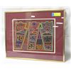 Image 1 : VINTAGE HANDMADE MOLA TEXTILE ART FROM PANAMA