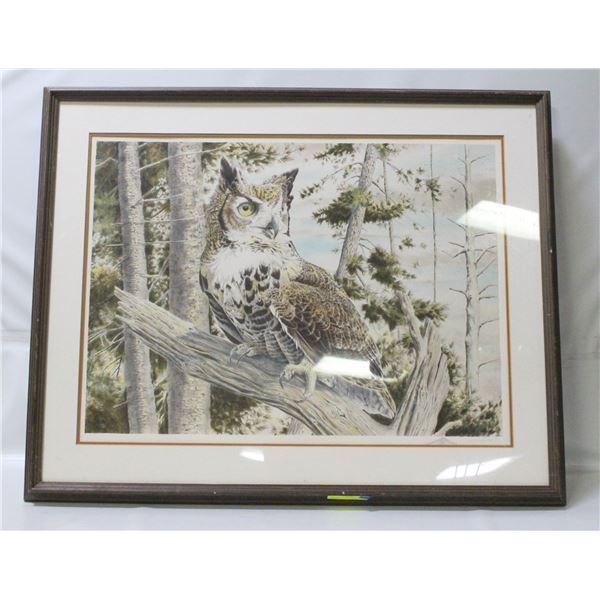SCOT WOOLEVER FRAMED ART 29"X34"