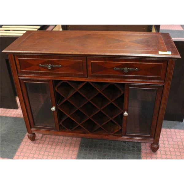 THE BOMBAY COMPANY WINE/STORAGE CABINET H-32.5"