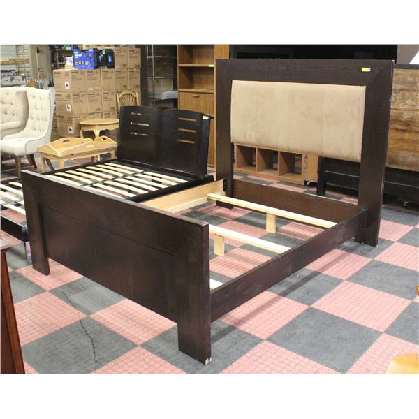 QUEEN SIZE WOODEN BEDFRAME