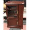 Image 1 : STANDING FOLD OUT BAR CABINET H-43"
