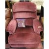 Image 1 : BURGUNDY LAZY BOY RECLINER