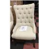 Image 1 : STUDDED ACCENT WING BACK ACCENT CHAIR