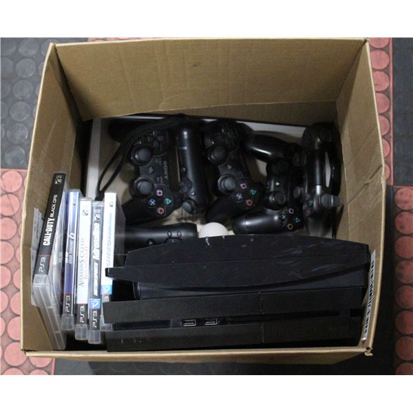 LOT OF PS3/PS4 CONSOLES/GAMES/ACC