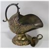 Image 1 : VINTAGE PLATED SUGAR SCUTTLE WITH SCOOP