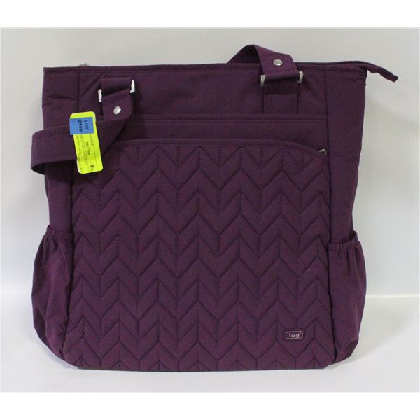 LUG PROMENADE FULL TOTE PURPLE BRAND