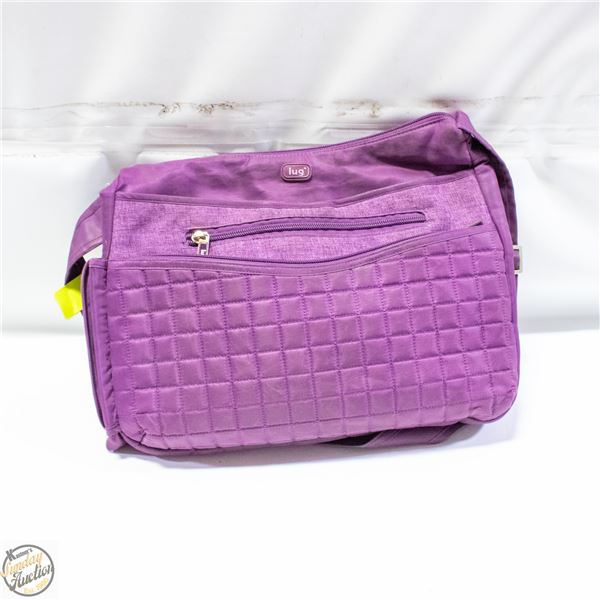 LUG ARIAL ACROSS CROSS BODY PURPLE ESTATE