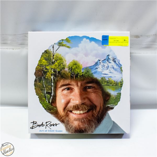 NEW BOB ROSS ART OF CHILL GAME