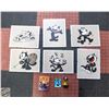 Image 1 : LOT FELIX THE CAT FRAMED AND TOY, MAGNET