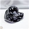 Image 1 : VTG. MURANO ART GLASS TOP HAT ICE