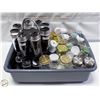 Image 1 : LOT OF SMALL JARS