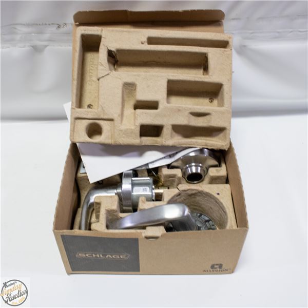 SCHLAGE STOREROOM LOCK DUAL HANDLE W KEYS