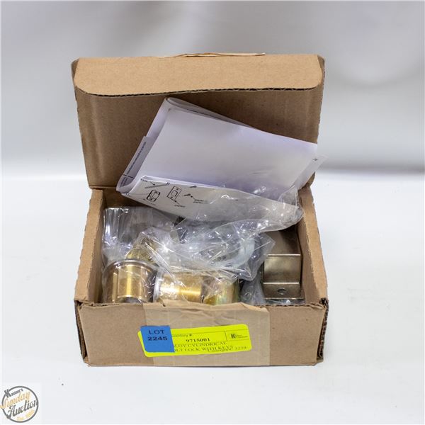 ASSA ABLOY CYLINDRICAL DEADBOLT LOCK WITH KEYS