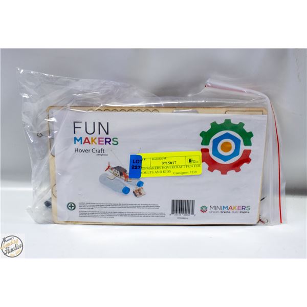 FUNMAKERS HOVERCRAFT FUN FOR ADULTS AND KIDS