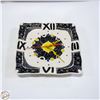 Image 1 : HANDMADE SIGNED WALL CLOCK