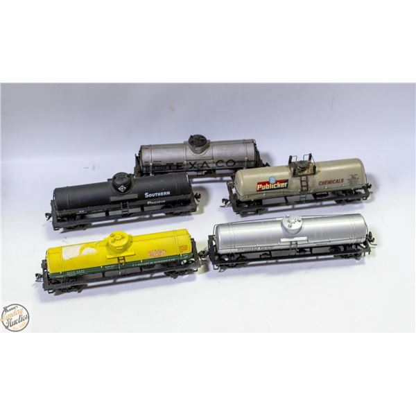 LOT HO SCALE TANKERS