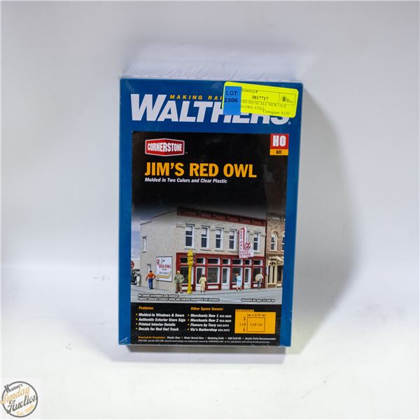 WALTHERS HO SCALE NEW OLD JIM'S RED OWL STILL