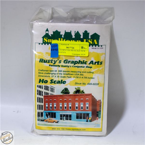 SMALLTOWN USA HO SCALE NEW OLD RUSTY'S
