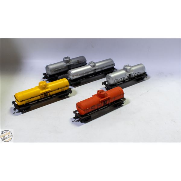 LOT HO SCALE TANKERS