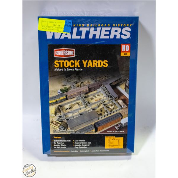 WALTHERS HO SCALE NEW OLD STOCK YARDS  STILL