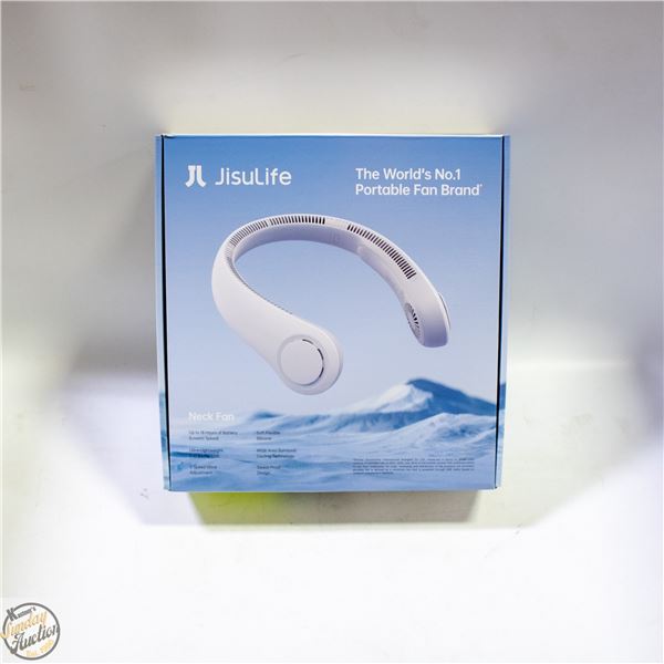 NEW JISULIFE LIFE 4 NECK FAN W/ 4000MAH BATTERY