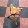 Image 1 : VINTAGE CAMEL HIDE CHAIR MAYAN CALENDAR