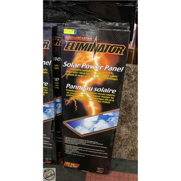 RV TRICKLE CHARGE SOLAR PANELS (2)