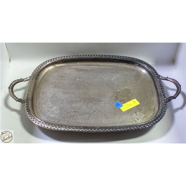 VTG. LEONARD SILVER COMP. SP BUTLER TRAY